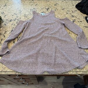 Cold Shoulder Sweater